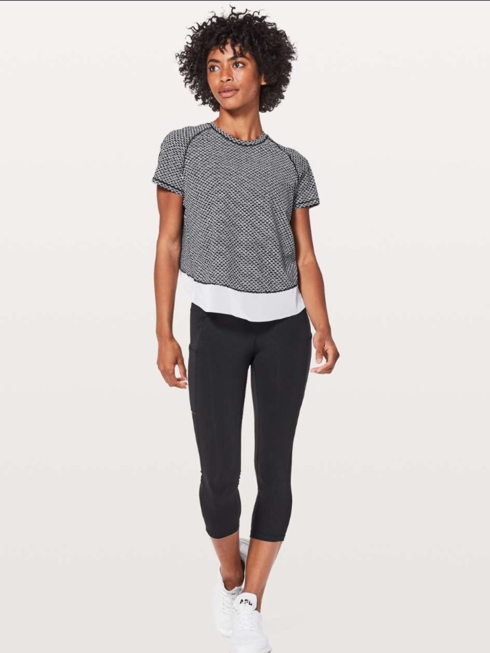 Lululemon quick pace short sleeve top